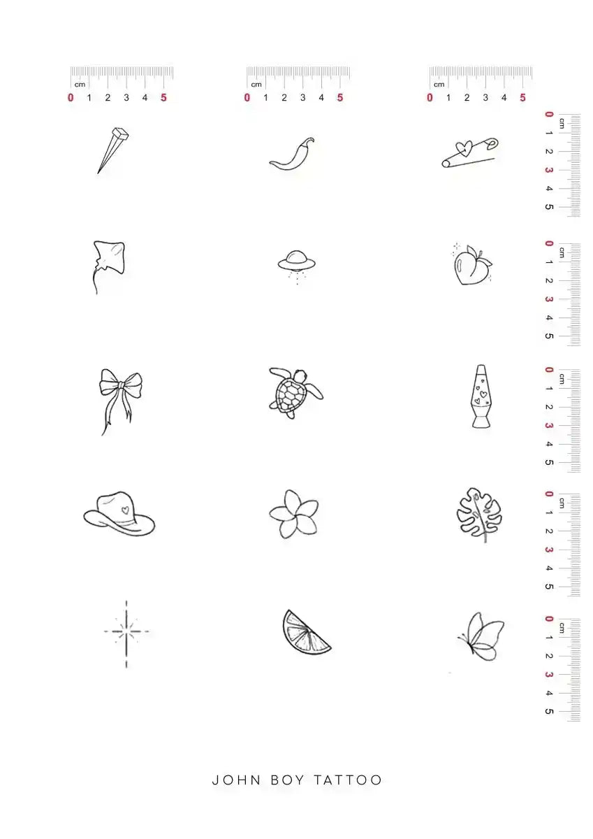 John Boy Tattoo קעקועים קטנים – מבצע מיוחד
