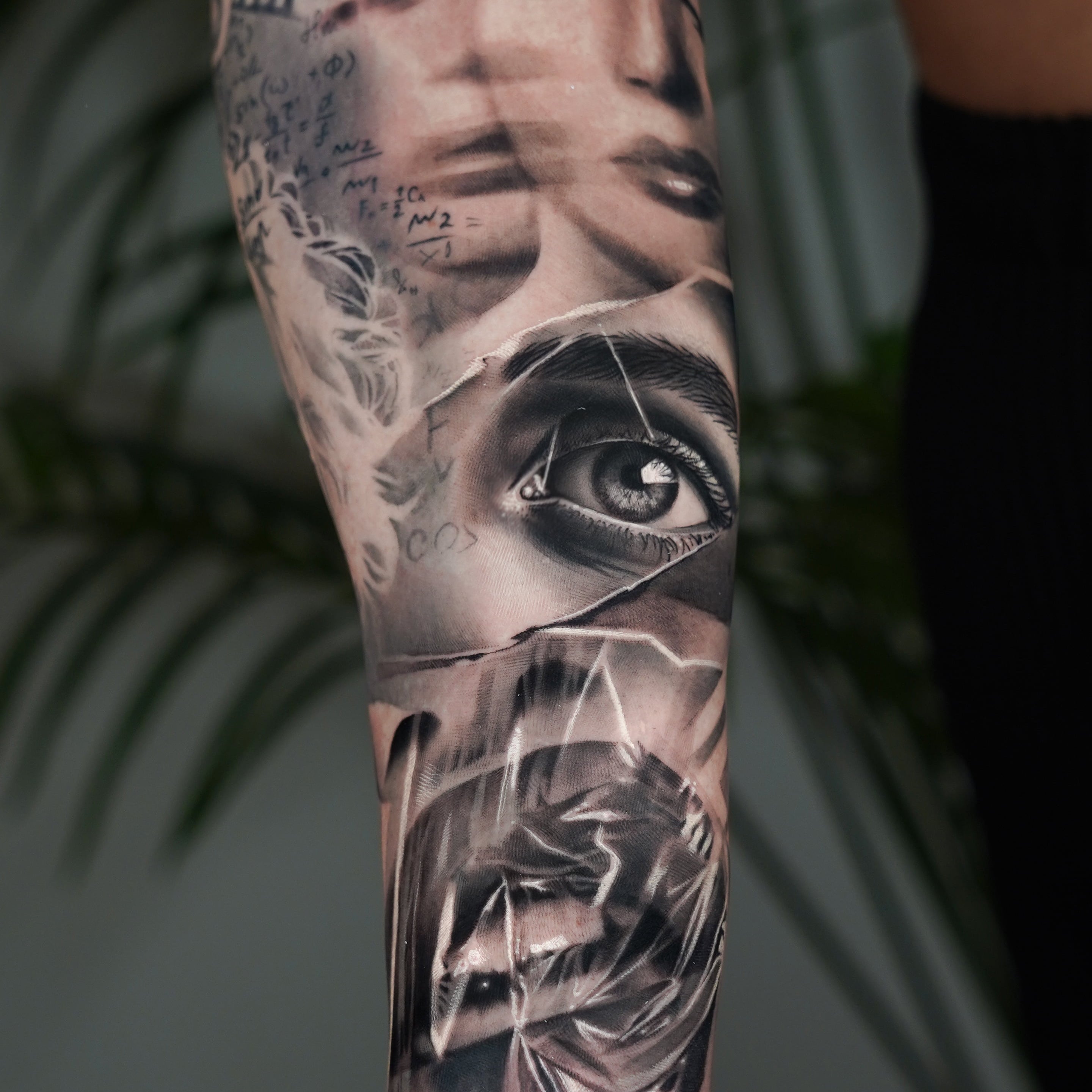 John Boy Tattoo large-tattoo-sleeve-realistic-eye-rose-black-and-grey-grand-tatouage-manchette-oeil-realiste-tatuaje-grande-manga-ojo-realista-john-boy-tattoo-israel