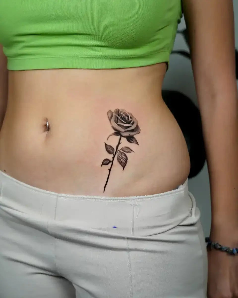 Tattoo style Black & Grey