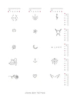 John Boy Tattoo קעקועים קטנים – מבצע מיוחד