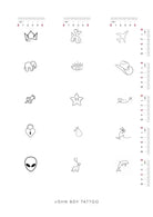 John Boy Tattoo קעקועים קטנים – מבצע מיוחד