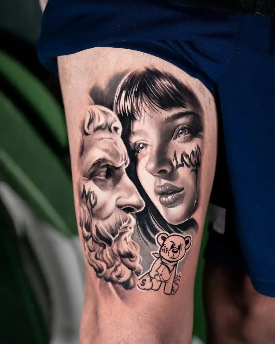 John Boy Tattoo Tattoo artist Dani Ginzburg- דני גינזבורג