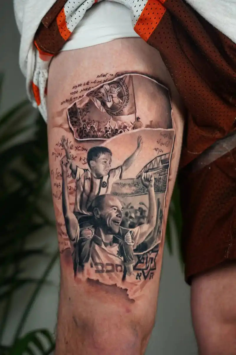 John Boy Tattoo Tattoo artist Dani Ginzburg- דני גינזבורג