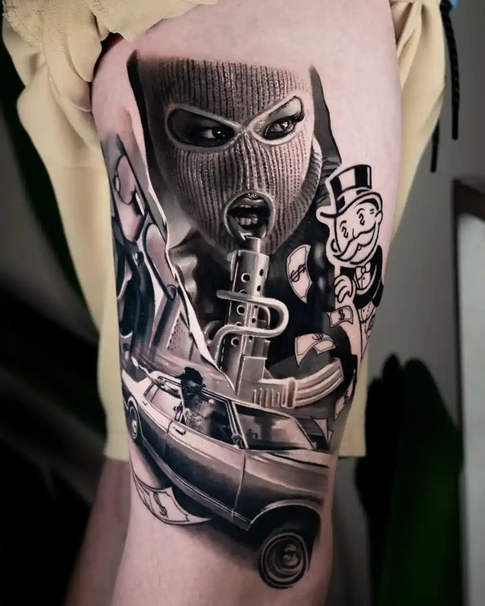 John Boy Tattoo Tattoo artist Dani Ginzburg- דני גינזבורג