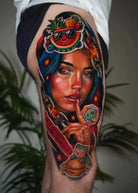 John Boy Tattoo Tattoo artist ניקיטה דימטרייב - Nikita Dmitriev