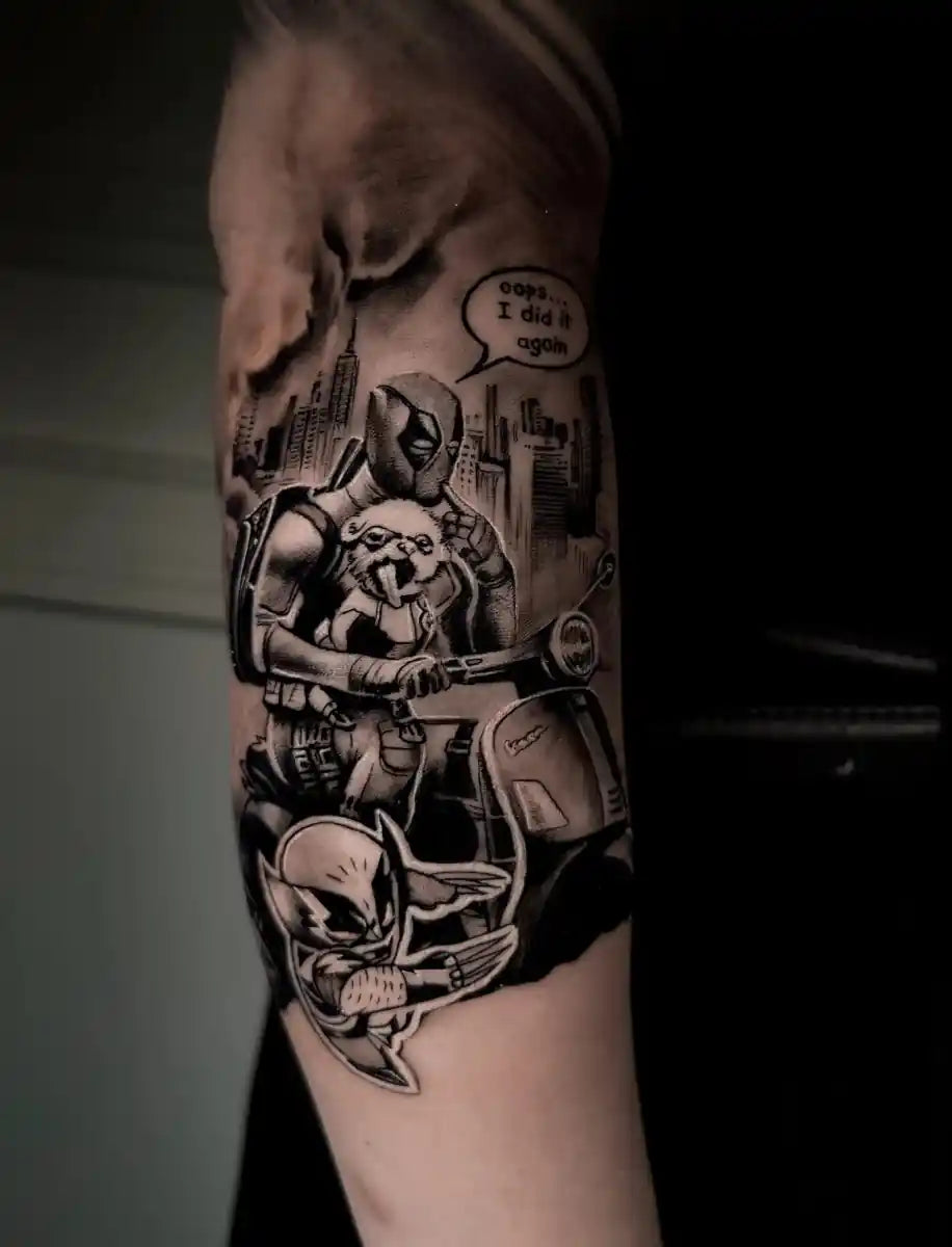 John Boy Tattoo Tattoo artist Vera Rubinchik- ורה רובינציק