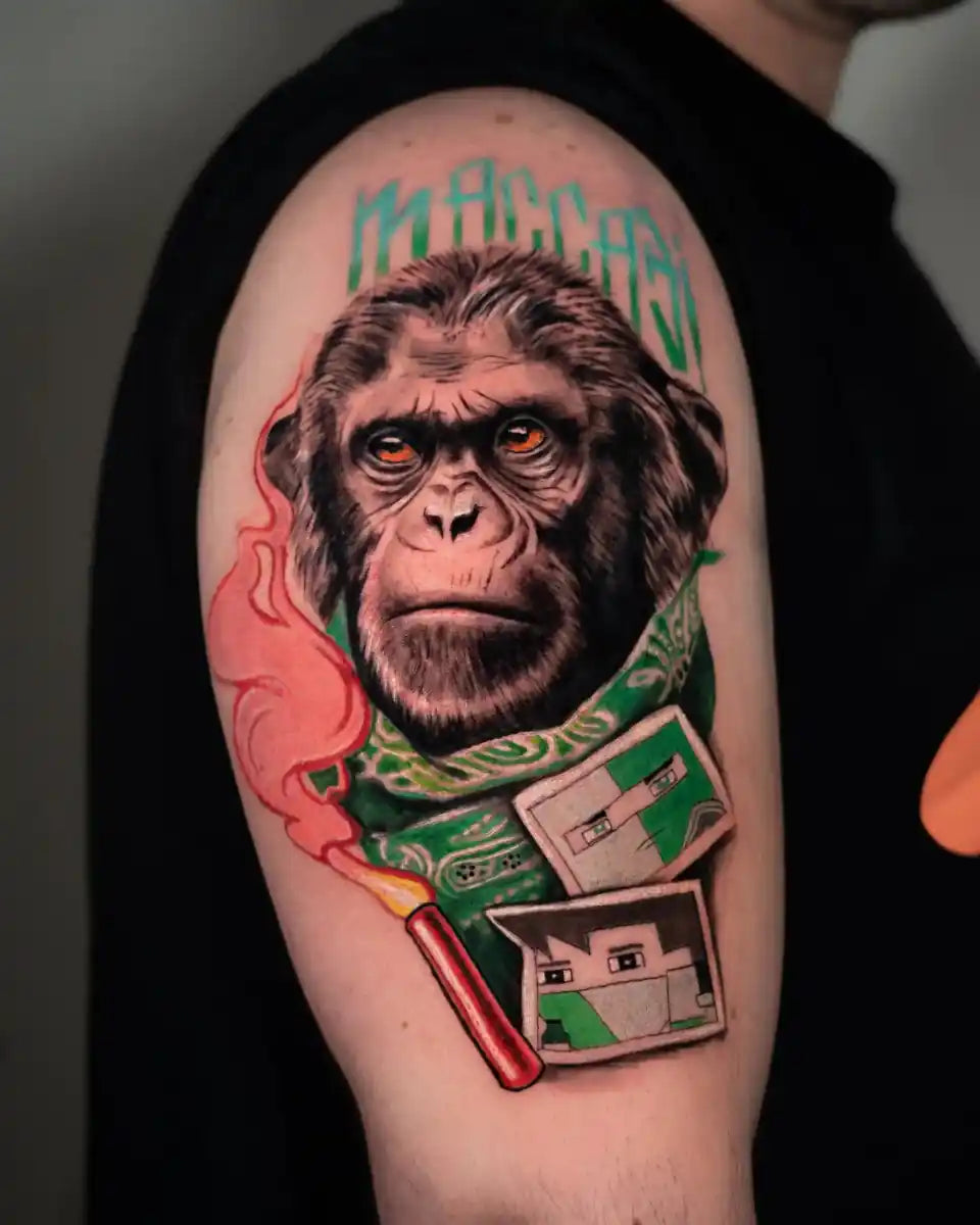 John Boy Tattoo Vika Moshyna- ויקה מושינה