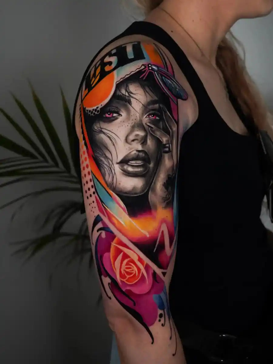 John Boy Tattoo Vika Moshyna- ויקה מושינה