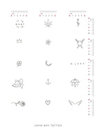 קעקועים קטנים – מבצע מיוחד - John Boy Tattoo