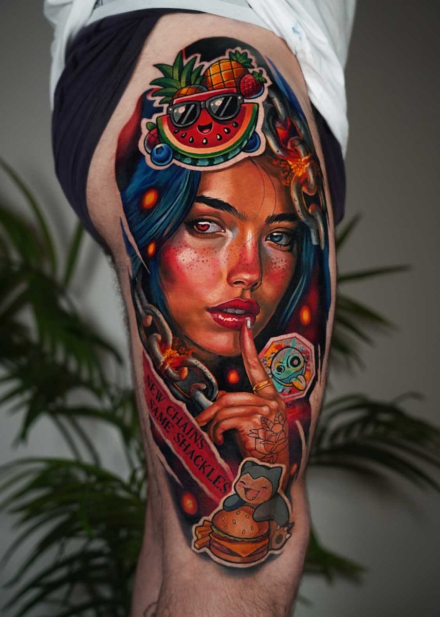 Nikita Dmitriev - ניקיטה דימטרייב – קעקוע מקצועי בסטודיו John Boy Tattoo תל אביב